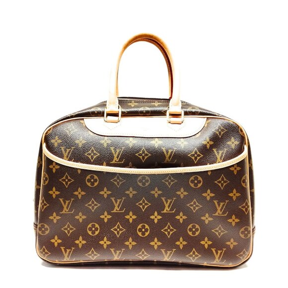 Louis Vuitton LV Hand Bag Deauville Brown Monogram 690-051925 - Picture 1 of 9